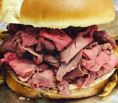 Pit-Sliced Beef <br/>Sandwich